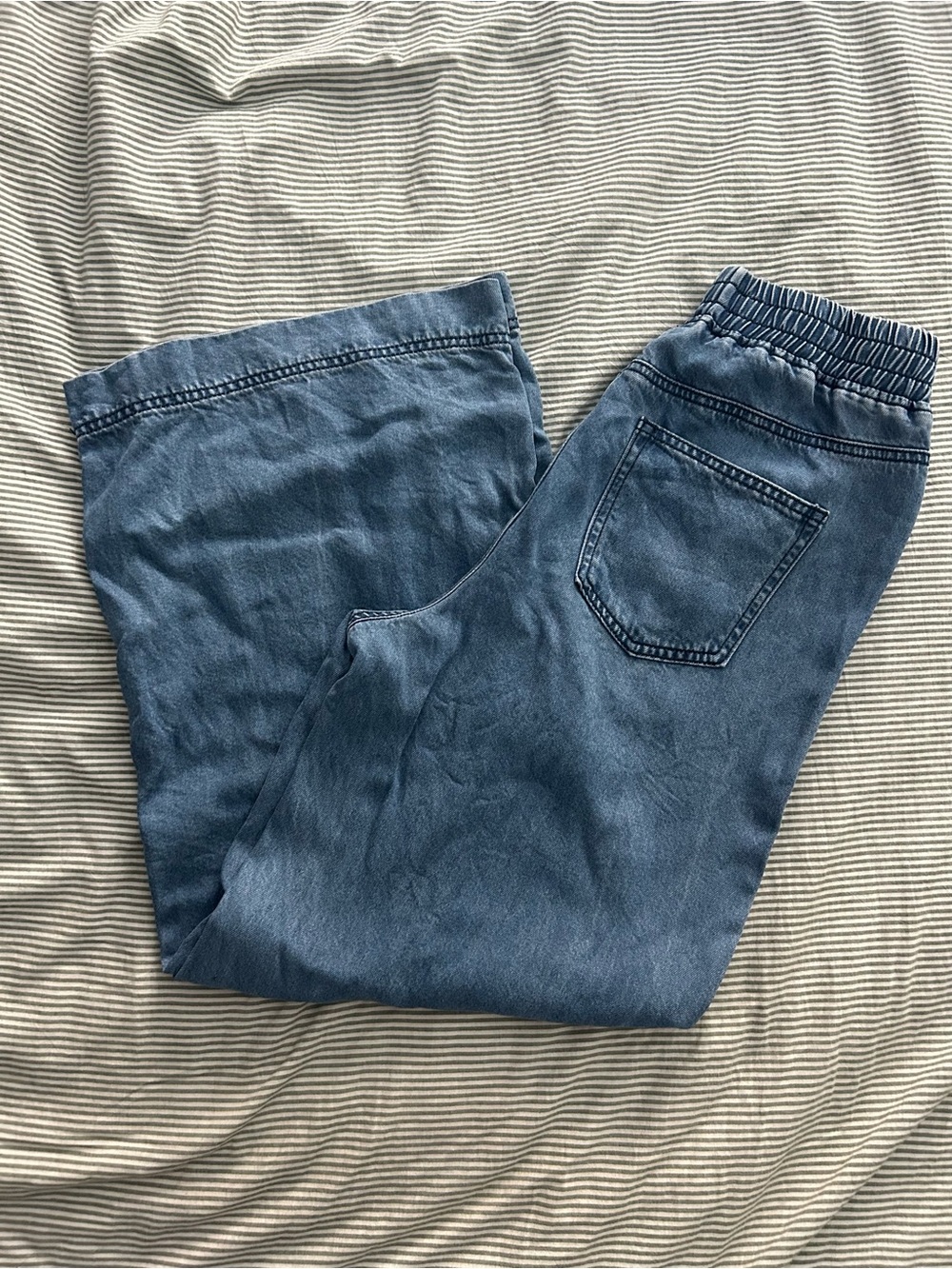 FRNCH Paris Women’s wide leg denim pants